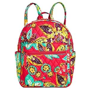 Vera Bradley NEW "Rumba" Leighton (Small) Cotton Backpack; NWT; Pink; Floral